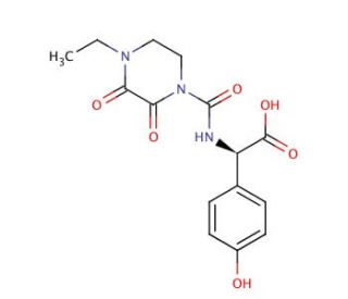 (R)-(&minus;)-&alpha;-[[(4-Ethyl-2,3-dioxo-1-piperazinyl)carbonyl]amino]-4-hydroxybenzeneacetic acid;(2R)-2-[(4-Ethyl-2,3-dioxopiperaziny