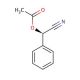 (R)-α-Acetoxyphenylacetonitrile (CAS 119718-89-7) - chemical structure image