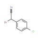 (R)-alpha-Bromo-alpha-(4-chloro-phenyl)acetonitrile (CAS 53731-99-0) - chemical structure image
