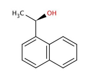 (R)-(&plus;)-&alpha;-Methyl-1-naphthalenemethanol (CAS 42177-25-3) - chemical structure image
