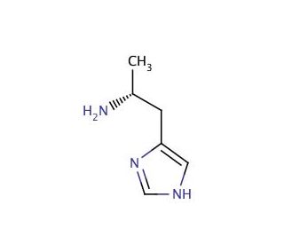 R(&minus;)-&alpha;-Methylhistamine Dihydrochloride (CAS 75614-89-0) - chemical structure image