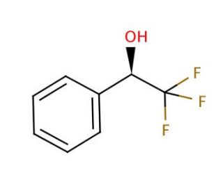 (R)-(&minus;)-&alpha;-(Trifluoromethyl)benzyl alcohol (CAS 10531-50-7) - chemical structure image