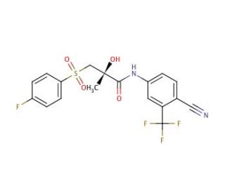 (R)-Bicalutamide (CAS 113299-40-4) - chemical structure image