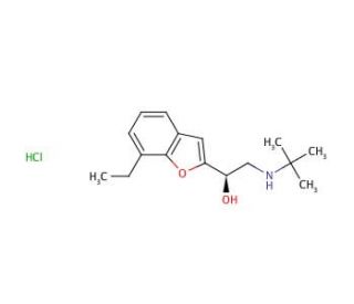 (R)-Bufuralol Hydrochloride (CAS 57704-11-7) - chemical structure image