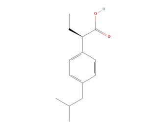 (R)-Butibufen (CAS 254886-68-5) - chemical structure image