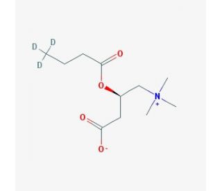 (R)-Butyryl Carnitine-d5 Chloride - chemical structure image