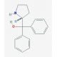 (R)-(+)-Diphenyl-2-pyrrolidinemethanol (CAS 22348-32-9) - chemical structure image