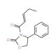 [R-(E)]-3-(1-Oxo-2-pentenyl)-4-phenyl-2-oxazolidinone (CAS 188559-05-9) - chemical structure image