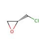 (R)-(−)-Epichlorohydrin (CAS 51594-55-9) - chemical structure image