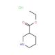 (R)-ethyl nipecotate hydrochloride (CAS 37675-19-7) - chemical structure image