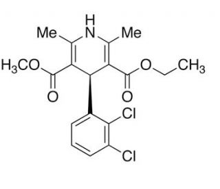 (R)-(&plus;)-Felodipine (CAS 119945-59-4) - chemical structure image