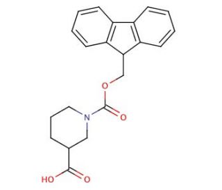 (R)-Fmoc-Nip-OH (CAS 193693-67-3) - chemical structure image