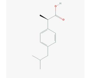 (R)-Ibuprofen (CAS 51146-57-7) - chemical structure image