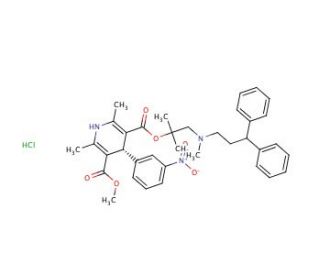 (R)-Lercanidipine Hydrochloride (CAS 187731-34-6) - chemical structure image