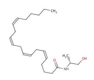 (R)-Methanandamide (CAS 157182-49-5) - chemical structure image