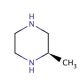 (R)-(−)-2-Methylpiperazine (CAS 75336-86-6) - chemical structure image