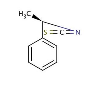R(&minus;)-&alpha;-Methylbenzyl isothiocyanate (CAS 24277-44-9) - chemical structure image
