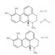 R-(−)-Apomorphine hydrochloride hemihydrate (CAS 41372-20-7) - chemical structure image