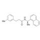 (R)-N-(1-(Naphthalen-1-yl)ethyl)-3-(m-tolyl)propanamide - chemical structure image