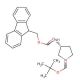 (R)-(−)-N-Boc-3-N-Fmoc-aminopyrrolidine (CAS 352530-40-6) - chemical structure image
