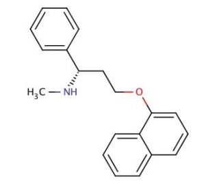 (R)-N-Demethyl Dapoxetine - chemical structure image