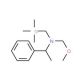 (R)-(+)-N-Methoxymethyl-N-(trimethylsilyl)methyl-1-phenylethylamine 의 분자 구조, CAS 번호: 133407-38-2 (R)-(+)-N-Methoxymethyl-N-(trimethylsilyl)methyl-1-phenylethylamine (CAS 133407-38-2) - chemical structure image