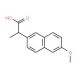 (R)-Naproxen (CAS 23979-41-1) - chemical structure image