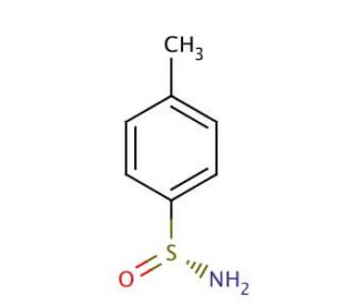 (R)-(&minus;)-p-Toluenesulfinamide (CAS 247089-85-6) - chemical structure image
