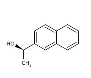 (R)-(&plus;)-1-(2-Naphthyl)ethanol (CAS 52193-85-8) - chemical structure image