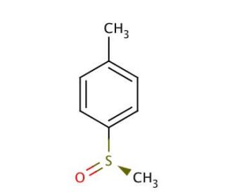 (R)-(&plus;)-Methyl p-tolyl sulfoxide (CAS 1519-39-7) - chemical structure image