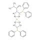 [R,R]-1-[1-Dimethylaminoethyl]-1′,2-bis[diphenylphosphino]ferrocene (CAS 74311-56-1) - chemical structure image