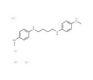(R,R)-1,2-Bis(4-dimethylaminophenyl)-1,2-ethanediamine tetrahydrochloride - chemical structure image
