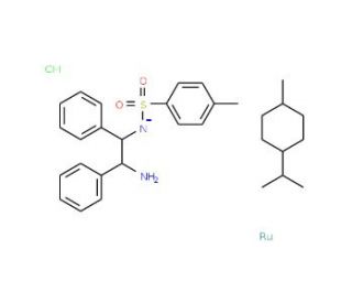 (R,R)-N-(p-Toluenesulfonyl)-1,2-diphenylethylenediamine(Chloro)(p-cymene)ruthenium(II) - chemical structure image