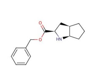 (R,R,R)-2-Azabicyclo[3.3.0]octane-3-carboxylic Acid Benzyl Ester (CAS 129101-19-5) - chemical structure image