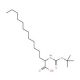 (R,S)-Boc-2-amino-tetradecanoic acid (CAS 129850-62-0) - chemical structure image