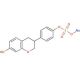 R,S Equol 4′-Sulfate Sodium Salt (CAS 1189685-28-6) - chemical structure image