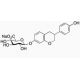 R,S Equol 7-β-D-Glucuronide Sodium Salt (CAS 38482-82-5) - chemical structure image