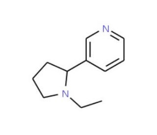 (R,S)-N-Ethylnornicotine (CAS 86900-39-2) - chemical structure image