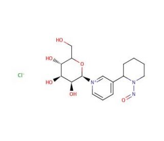 (R,S)-N-Nitrosoanabasine D-Glucoside Chloride - chemical structure image