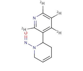 (R,S)-N-Nitrosoanatabine-2,4,5,6-d4 (CAS 1020719-69-0) - chemical structure image