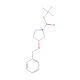 (R)-tert-Butyl 3-(Benzyloxy)pyrrolidine-1-carboxylate (CAS 177947-67-0) - chemical structure image