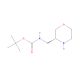 (R)-tert-Butyl (Morpholin-3-ylmethyl)carbamate (CAS 1257850-83-1) - chemical structure image