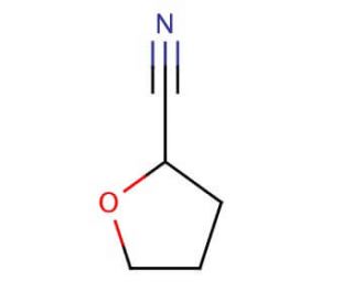 (R)-Tetrahydrofuran-2-carbonitrile (CAS 164472-78-0) - chemical structure image