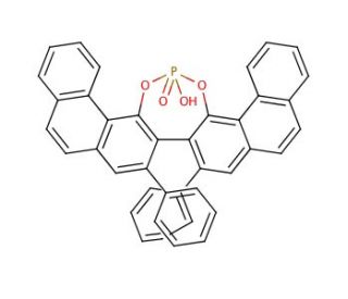 (R)-(&minus;)-VAPOL hydrogenphosphate (CAS 871130-18-6) - chemical structure image