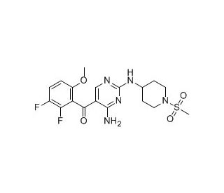 R547 (CAS 741713-40-6) - chemical structure image