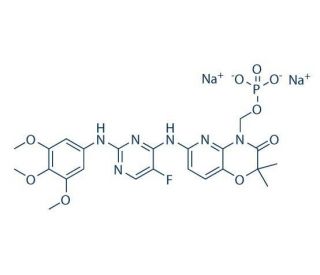 R935788 (Fostamatinib disodium, R788) (CAS 1025687-58-4) - chemical structure image