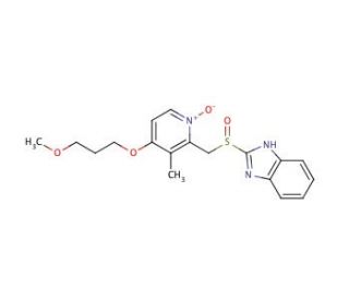 Rabeprazole N-Oxide (CAS 924663-38-7) - chemical structure image