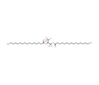 rac 1,2-Bis-palmitol-3-chloropropanediol-d5 (CAS 1185057-55-9) - chemical structure image