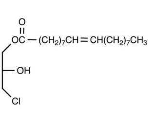 rac 1-Oleoyl-3-chloropropanediol (CAS 10311-82-7) - chemical structure image