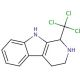 rac 1-Trichloromethyl-1,2,3,4-Tetrahydro-β-carboline Hydrochloride Salt (CAS 6649-90-7) - chemical structure image